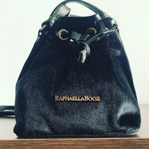 Black Velvet Women's Mini Cross body Bag